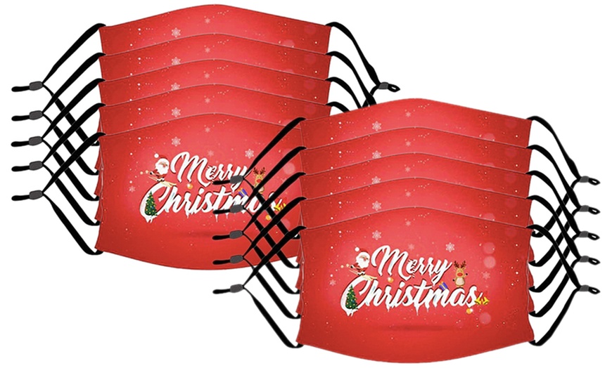 Image 15: Christmas-Themed Face Masks