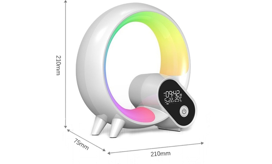 Image 9: Q Shaped Sunrise Alarm Clock