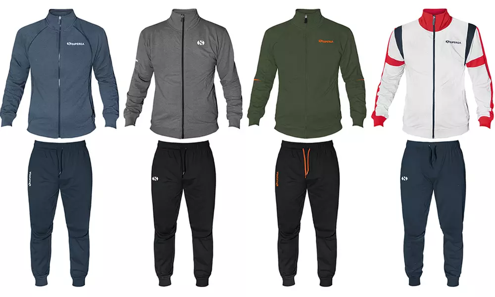 Tuta da uomo Superga, disponibile in 4 colori, modelli e taglie - Primary Image