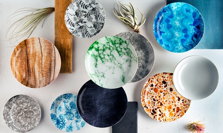 Servizio 18 piatti Excelsa linea Flora Materica