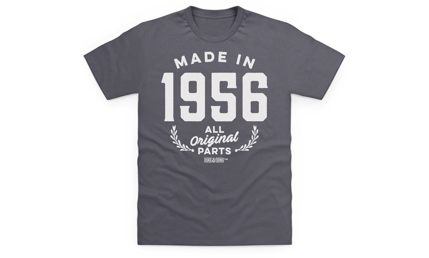 Image 3: Built in the 50s Cotton T-Shirt