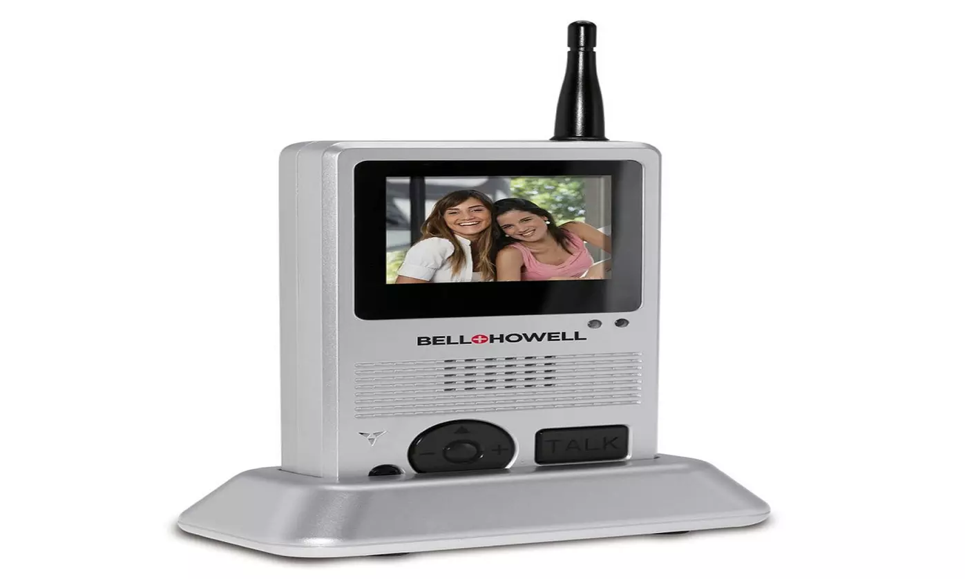 Bell + Howell Wireless Video Doorbell Intercom System - Primary Image
