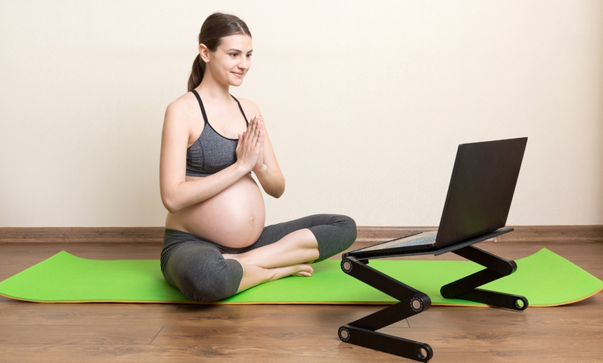 Image 1: 3 Months: Pregnancy Yoga Classes