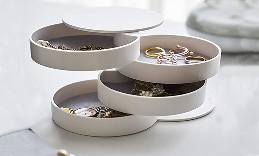 Image 4: One or Two Pirouette Jewellery Organisers