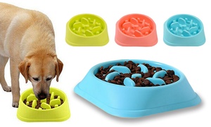 Go Slow Pet Feeding Bowl