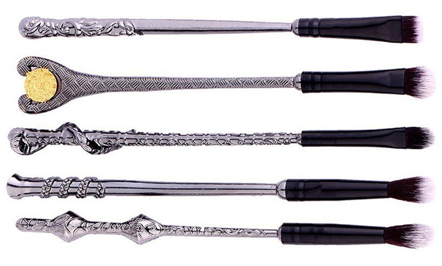 Image 4: Lot de 10 pinceaux de maquillage "Harry Potter"