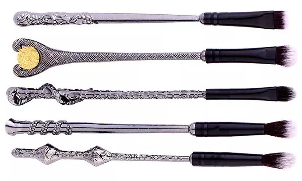 Lot de 10 pinceaux de maquillage inspirés de "Harry Potter" - Image 4