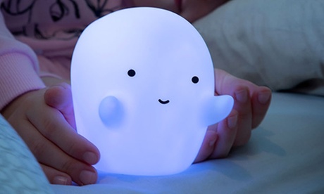 1 o 2 lampade LED a forma di fantasma