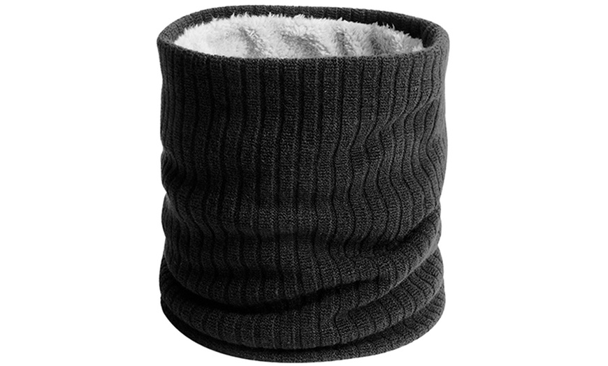 Image 2: One or Two Unisex Fleece-Lined Neck and Face Warmers