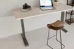 Bureau électrique Veska 140 x 70 cm, ajustable en continu, avec plateau robuste, livraison offerte - Second Medium
