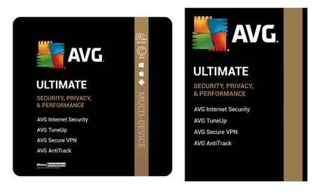 AVG Ultimate 2024 with AntiTrack from Groupon