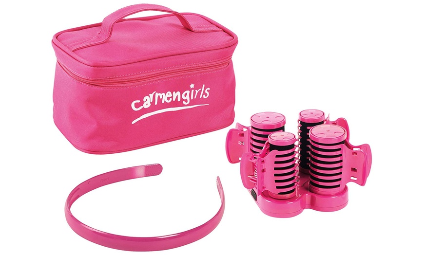 Image 1: Carmen Heated Hair Roller Set