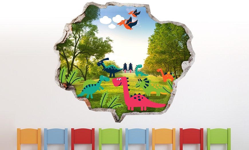 Image 3: Kid's 3D Wall Stickers