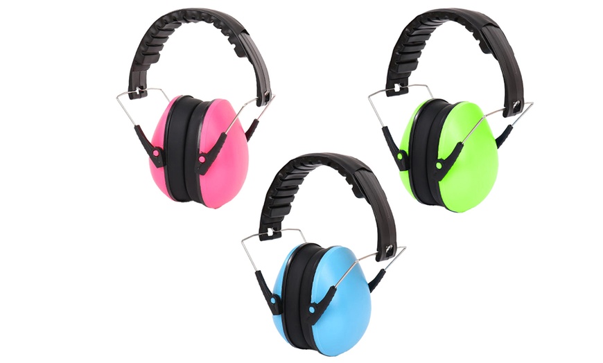 Image 2: Kids' Sound Proof Earmuffs Ear Defenders