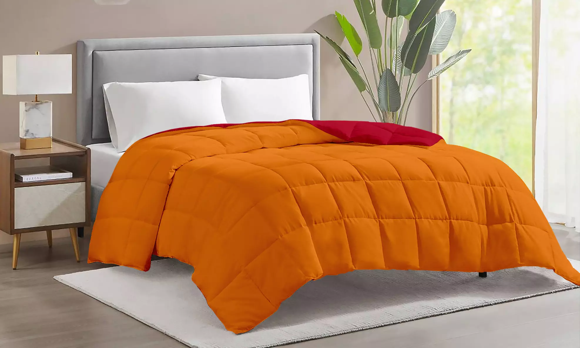 Edredón suave y cálido lavable a máquina