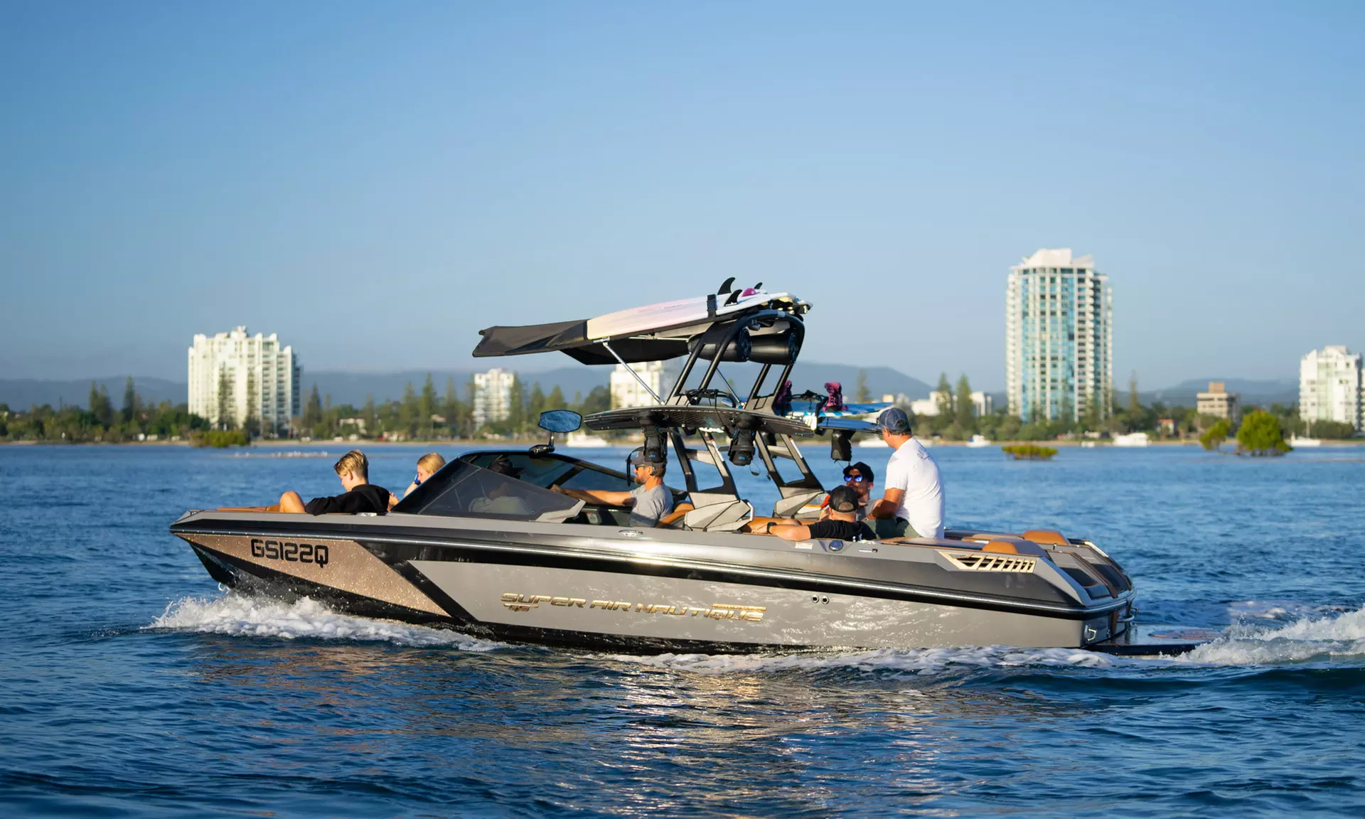 Wake Surf, Scenic Cruise & Lunch – 1 to 8 People Adventure!