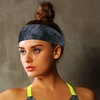 Image 10: Moisture Wicking Headband For Women Men Sweatband Sports Fitness Yoga Running