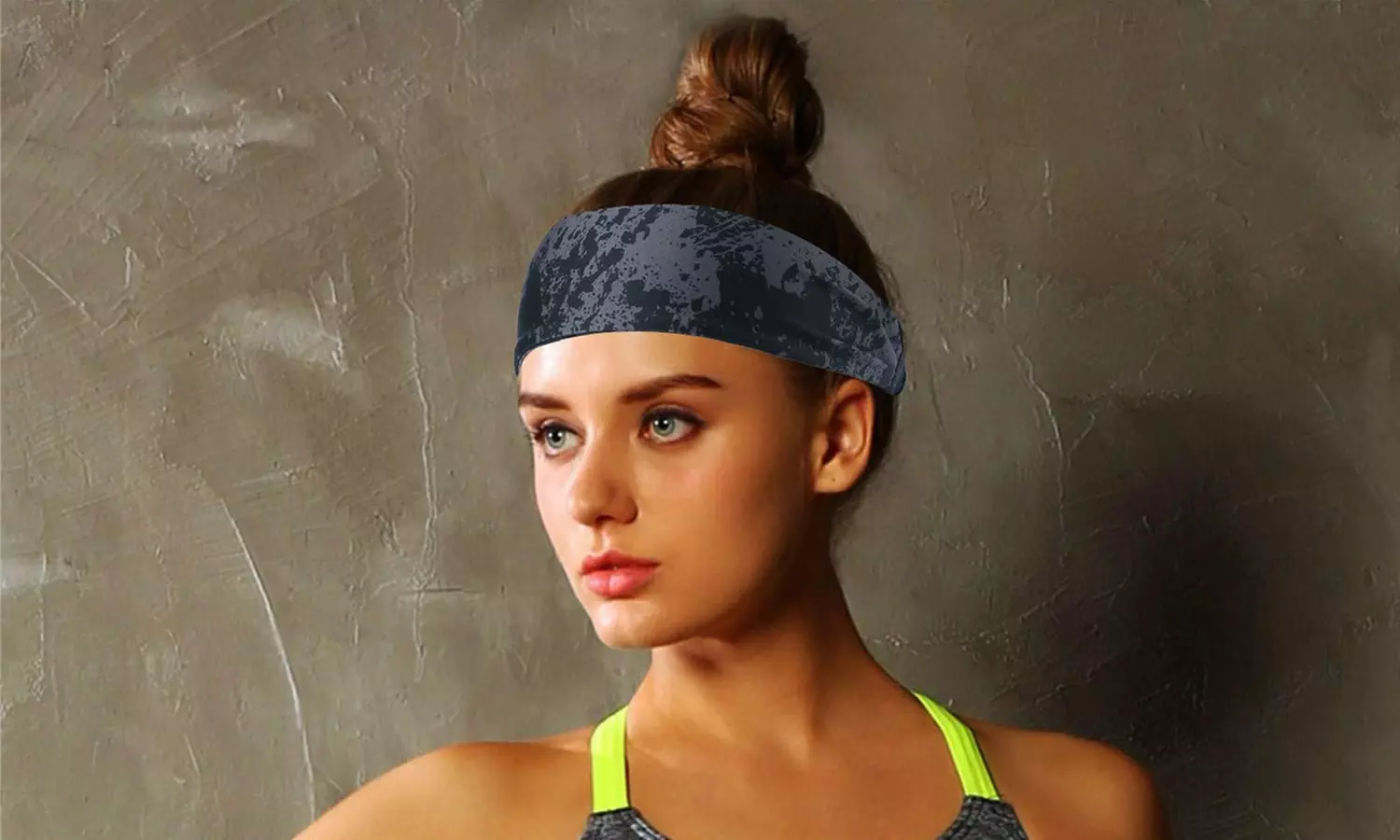 Moisture Wicking Headband For Women Men Sweatband Sports Fitness Yoga Running
