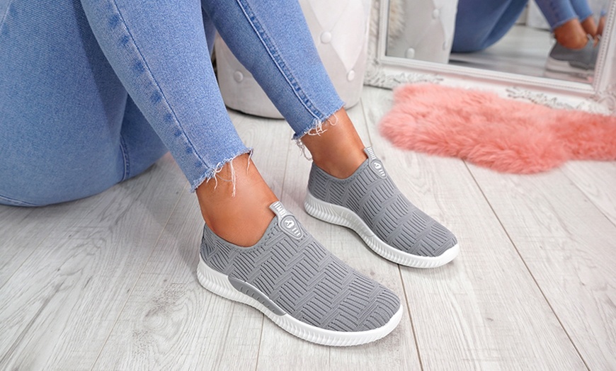 Image 14: Women's Sock-Style Trainers