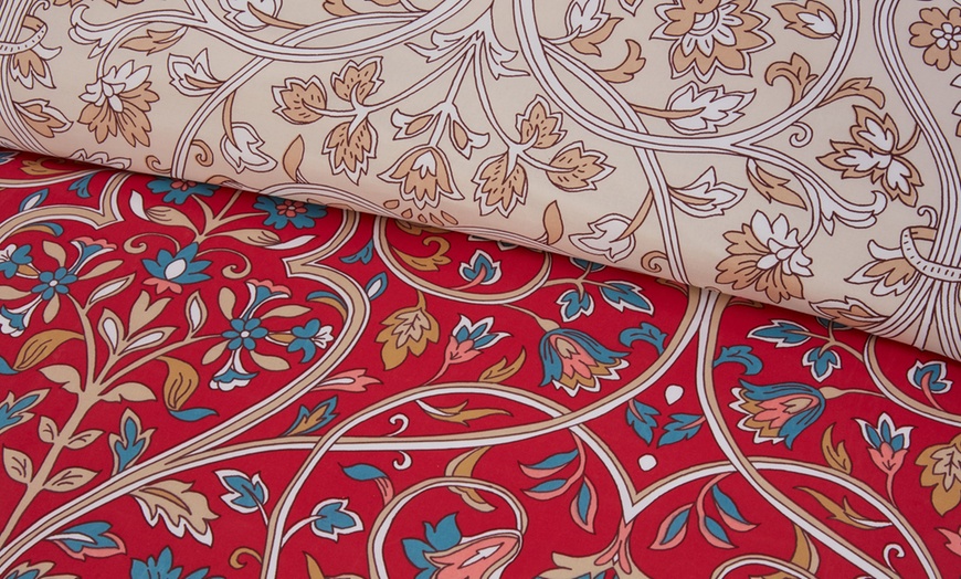 Image 2: Harrow Floral Reversible Duvet Set