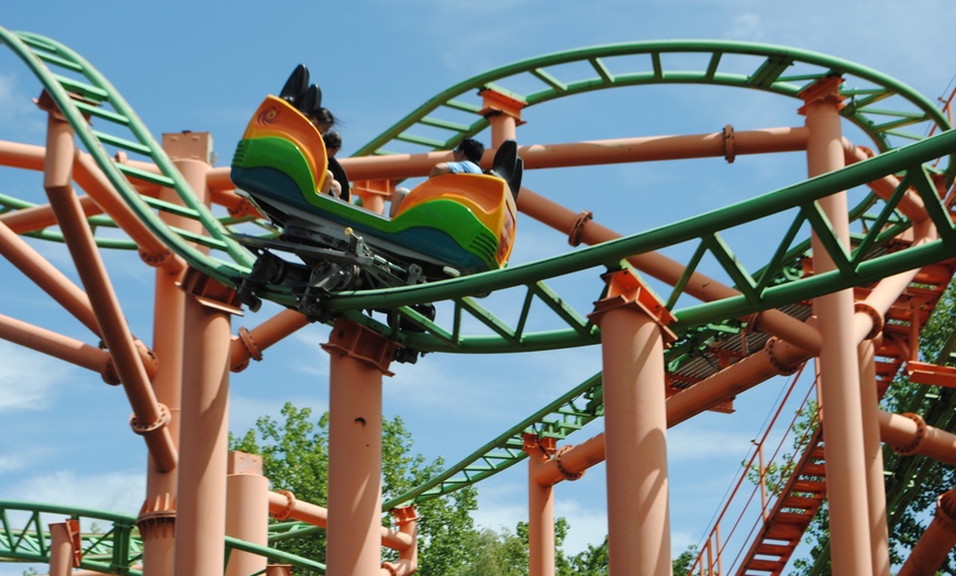 Image 1: FLASH SALE: Six Flags New England - Up to 55% Off