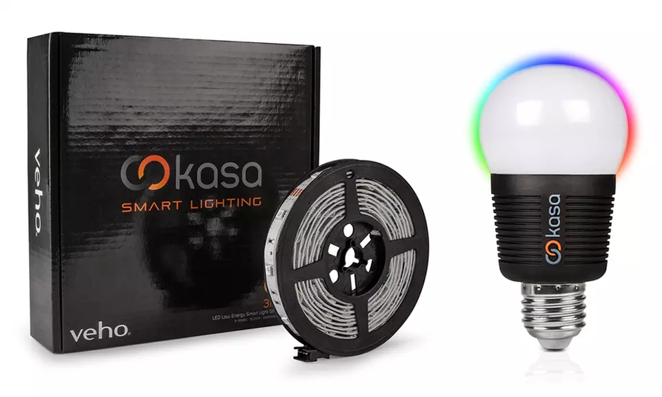 Veho Kasa Smart LED Light Bulb or Light Strip - Primary Image