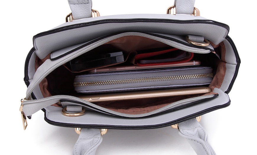 Up To 48% Off Women's Bowler-Style Handbag | Groupon