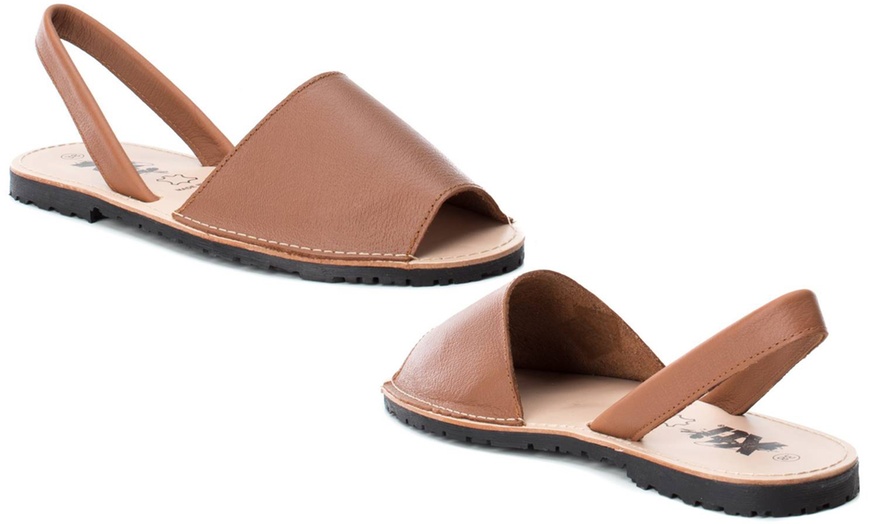 Image 4: XTI Women's Leather Sandals