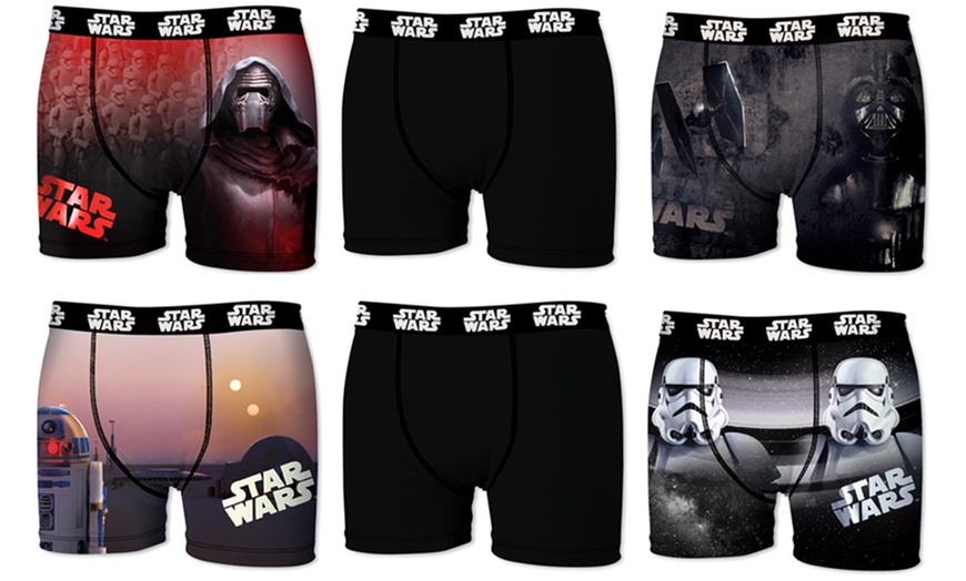 Image 2: Star Wars Boxers Multi-Packs