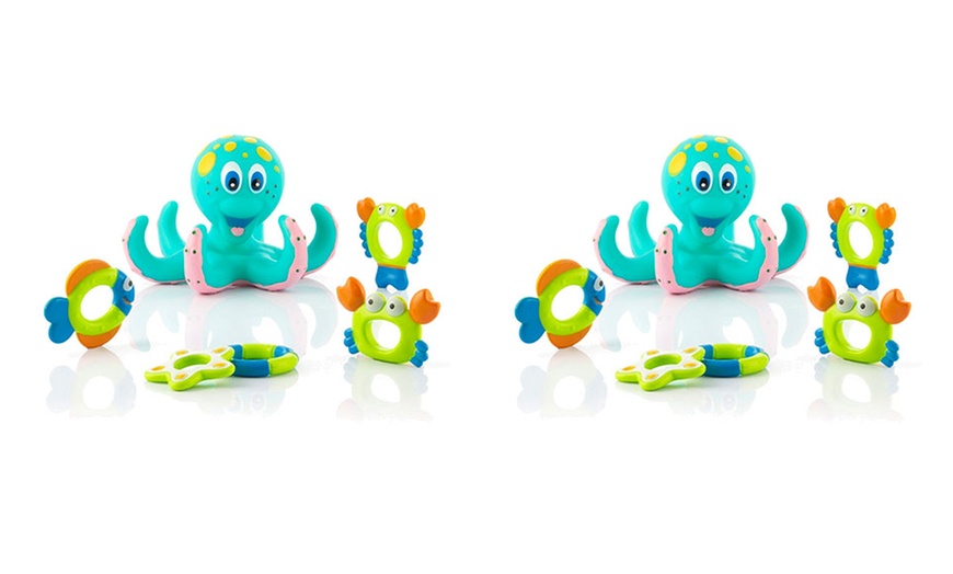 Image 8: One or Two Floating Octopus Toys