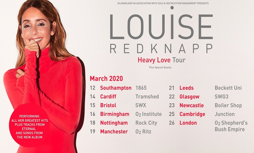 Image 1: Louise Redknapp: Heavy Love Tour