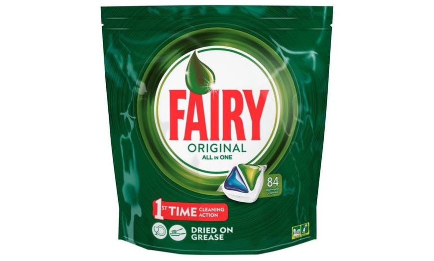 Image 2: 84 Fairy Dishwasher Tablets