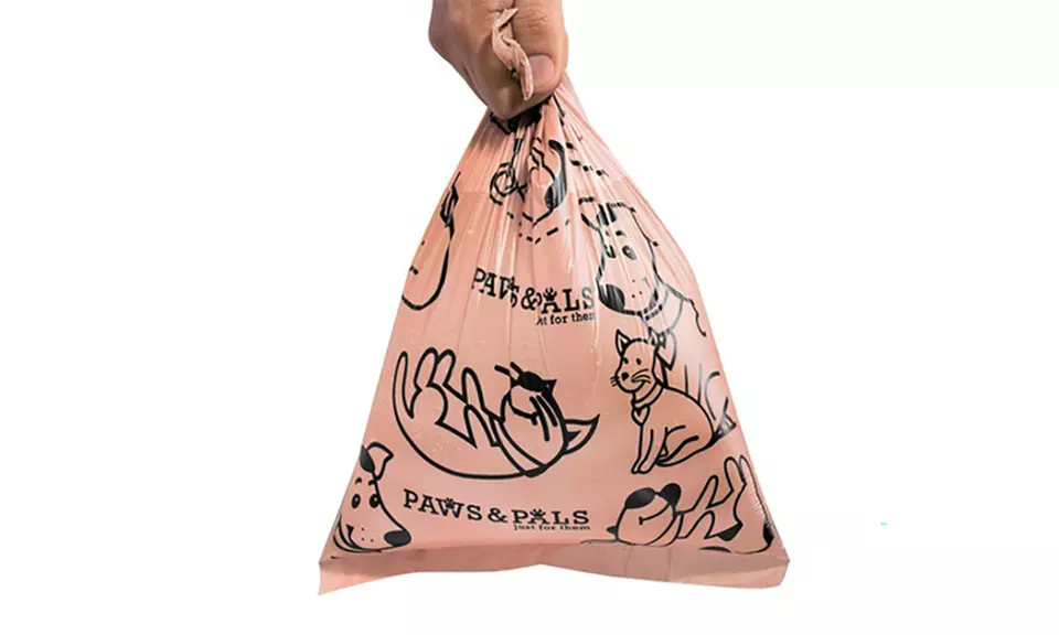 Paws & Pals Biodegradable Unscented Dog Poop Bag (360-Pack) - Second Medium