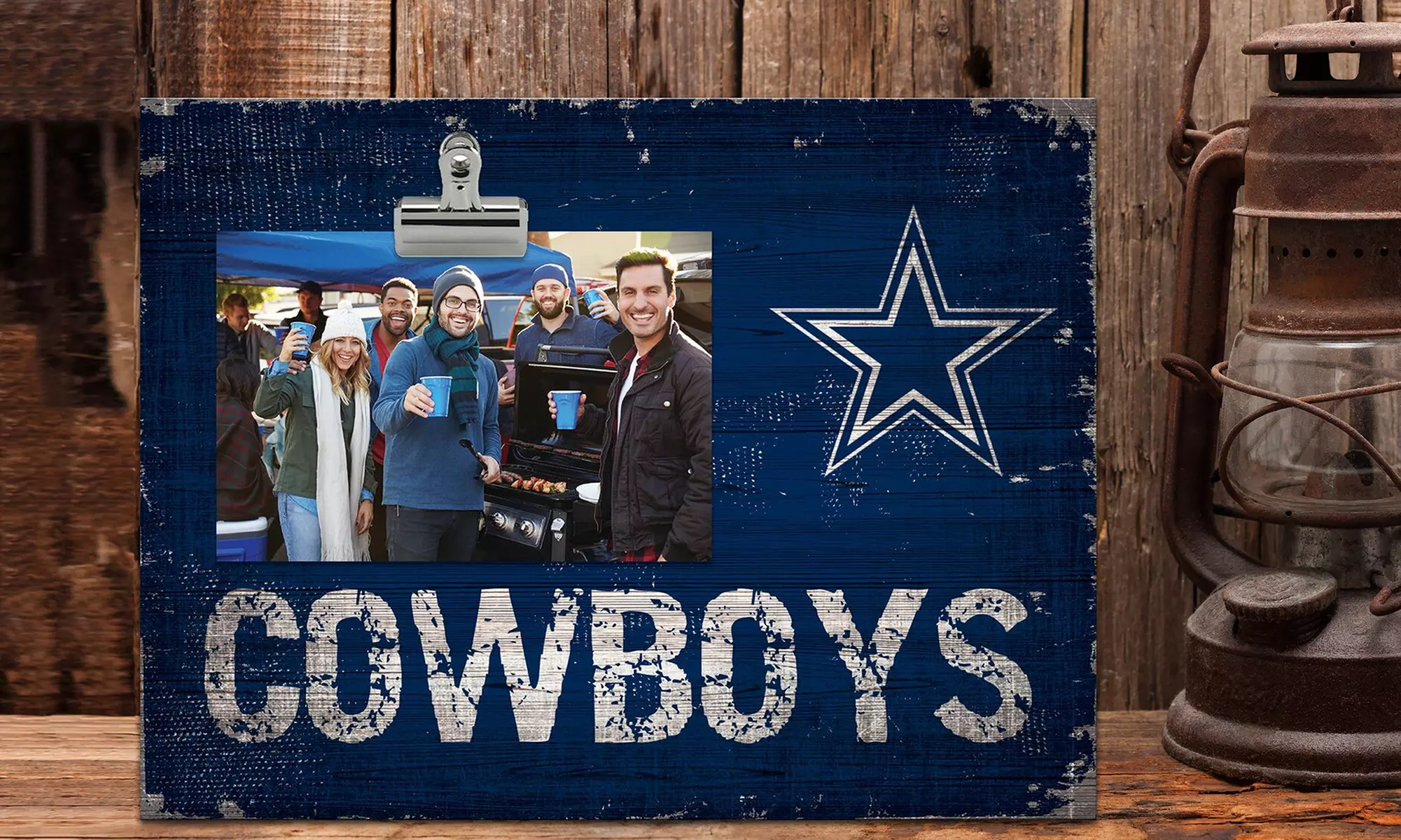 NFL Team Name Clip Picture Frame - Primary Image