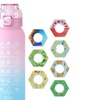 Image 8: Stay Hydrated in Style: 700ml/1L Fruit-Scented Water Bottle with 7 Refreshing Fragrance Rings