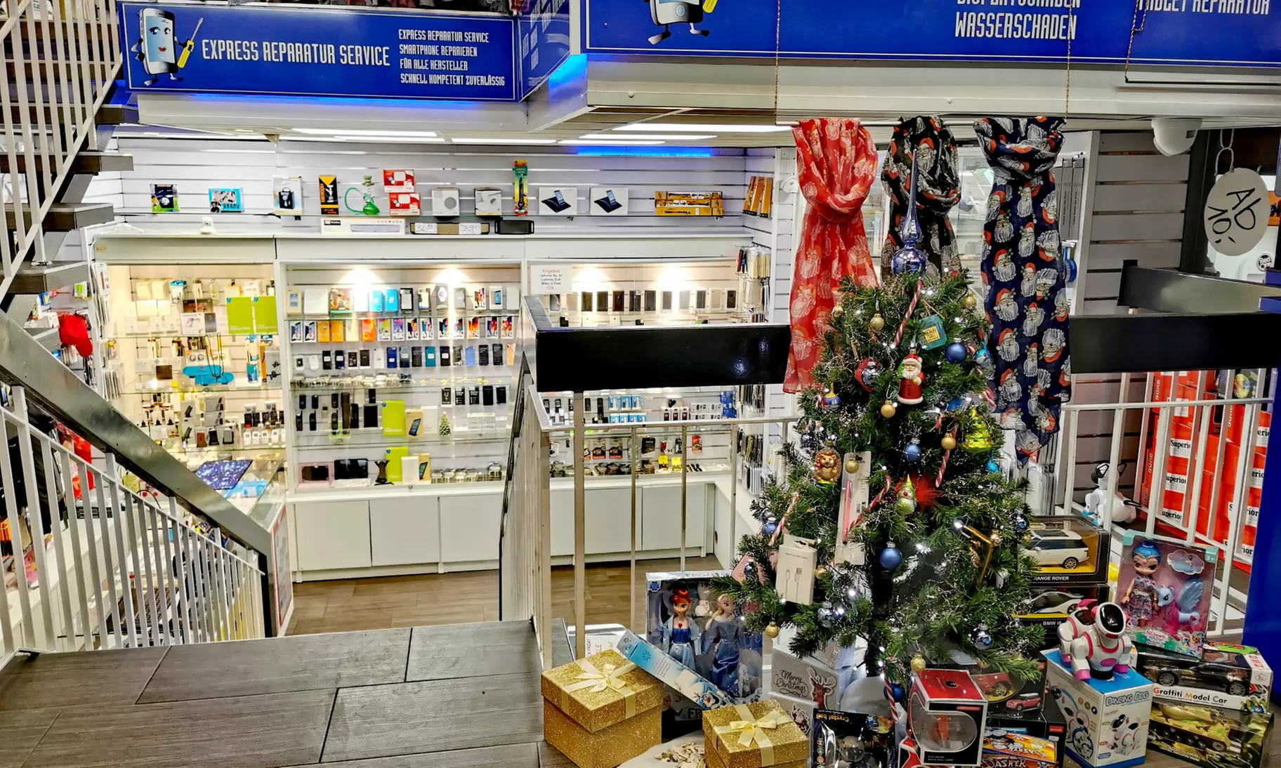 Display-Reparatur für Smartphone