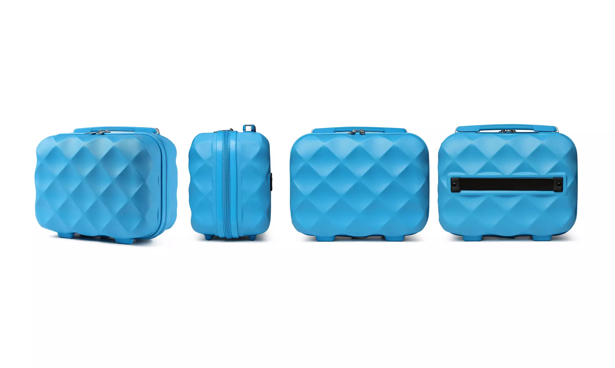 Valise en ABS et polycarbonate avec design élégant en losange