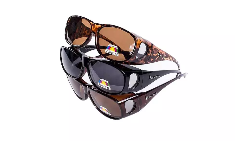 Lunettes de soleil de la marque Figuretta à porter par-dessus des lunettes de vue, modèle au choix, livraison offerte - Primary Image