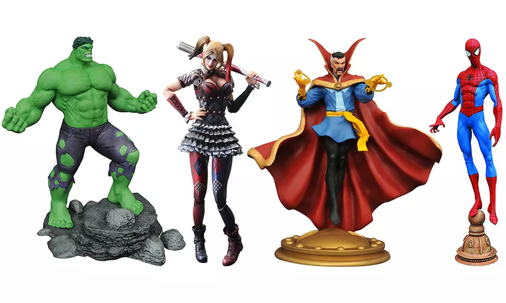 Superhero Collectible Figurines - Primary Image