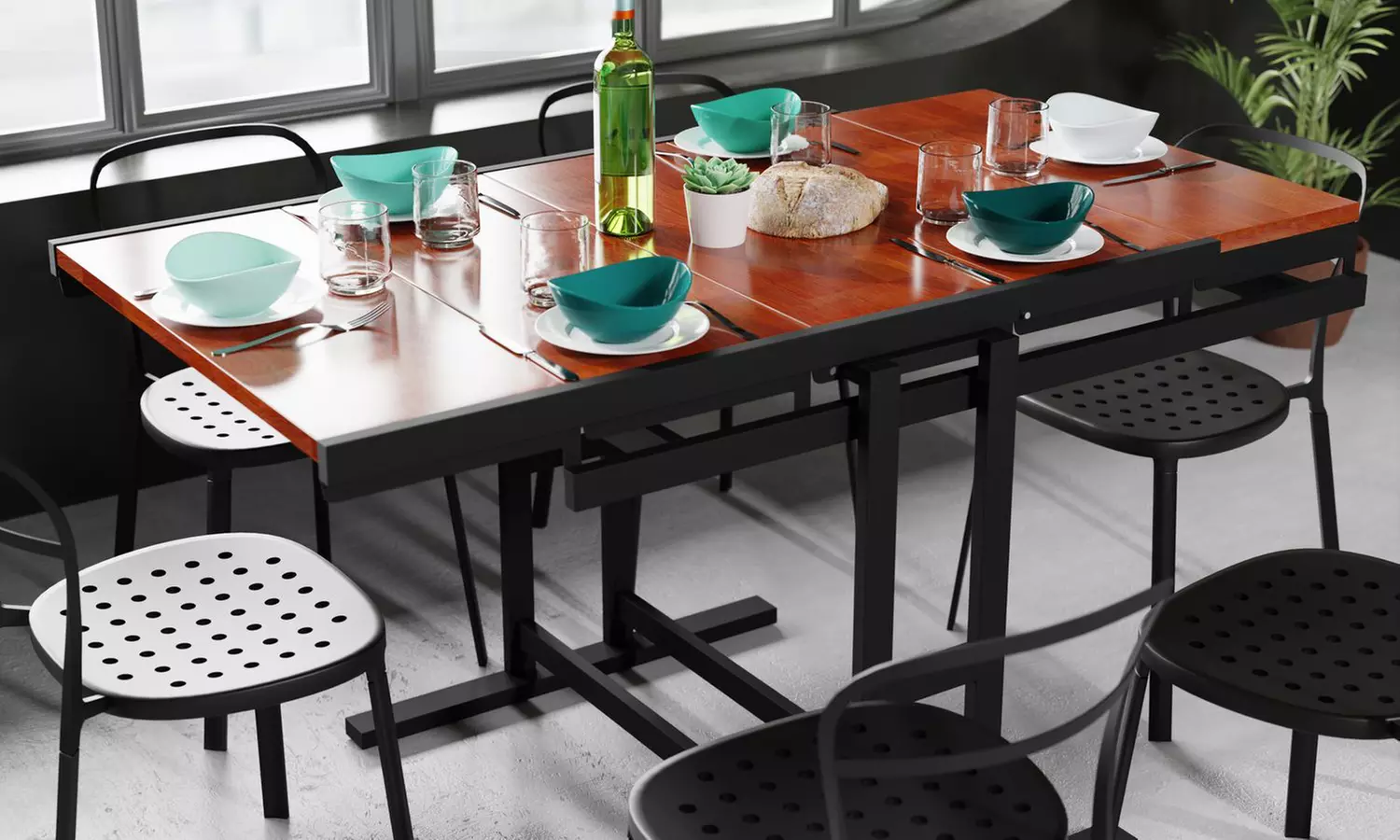 Umwandelbarer Regal-Tisch „Blumie"