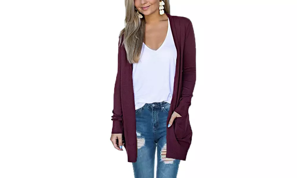 Leo Rosi Women's Poppy Cardigan. Plus Sizes Available. - Second Medium