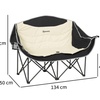 Image 15: Outsunny Double Camping Chair