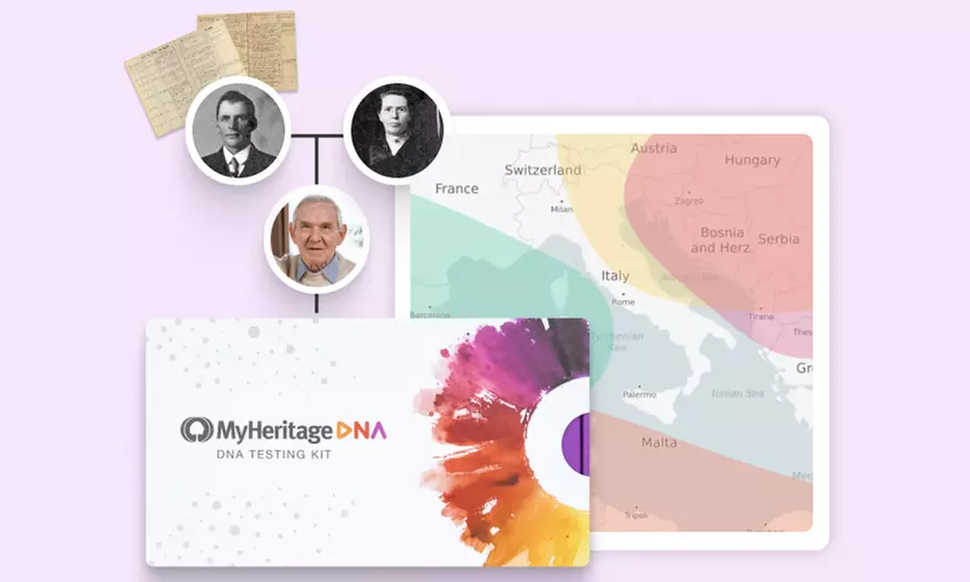 MyHeritage DNA Testing Kit + 30 days free trial