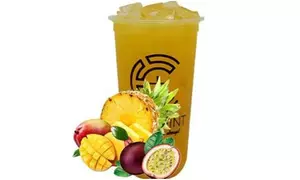 Savour Delicious Bubble Tea, Fruit or Milk Bubble, Yogurt  w/ or w/o Toppings At Cha Point Revesby(Up to 33%Off)