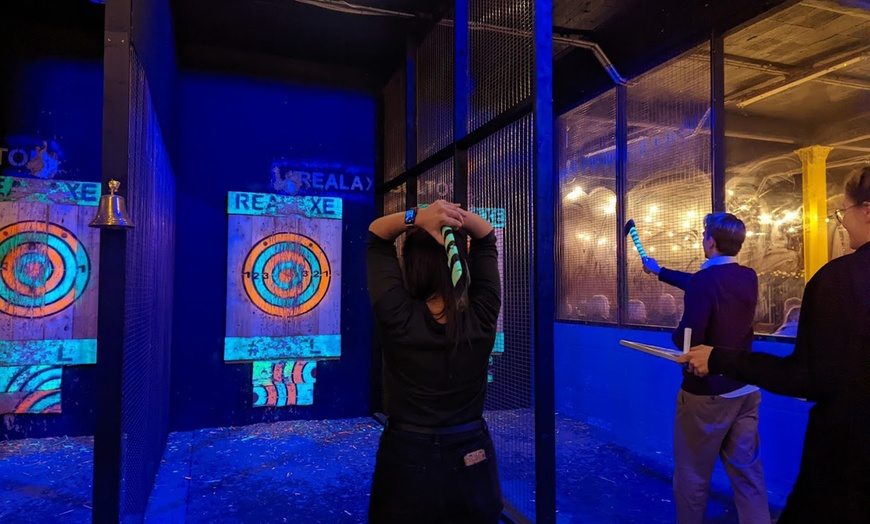 Image 5: Axe Throwing For Up to Four Persons at Real Axe Urban Throwing Bar