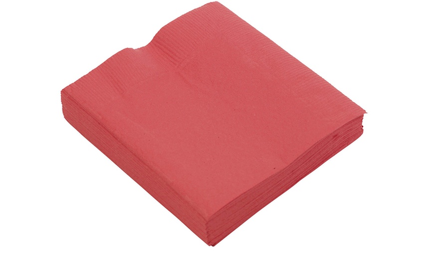 Image 5: Three-Ply Paper Napkins