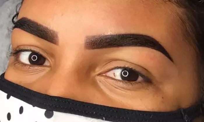 Eyebrow microblading or Lip Blush (Semi Permanent Makeup) at Blend Beauty Artisans (Up to 36% Off)