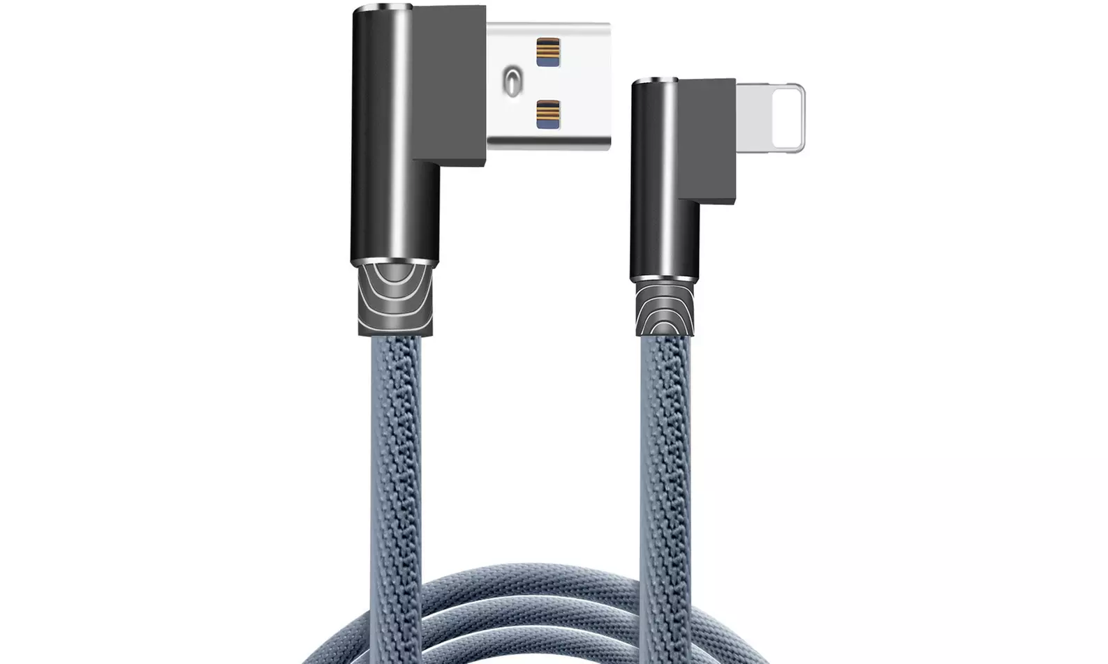 1x oder 2x bruchfestes oder L-förmiges Ladekabel