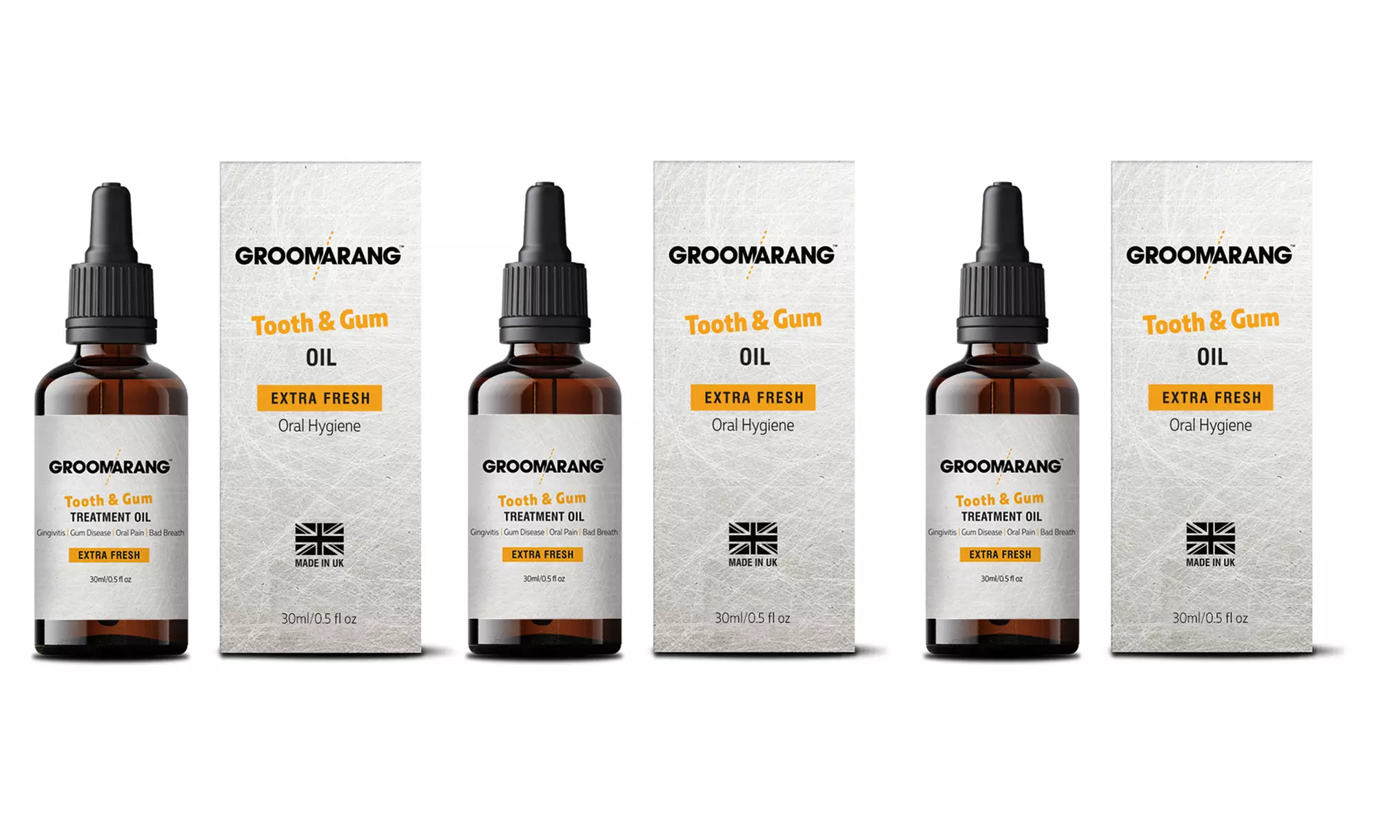 Groomarang Extra Strength Extra Fresh Tooth and Gum Treatment Oil 30ml - Second Medium