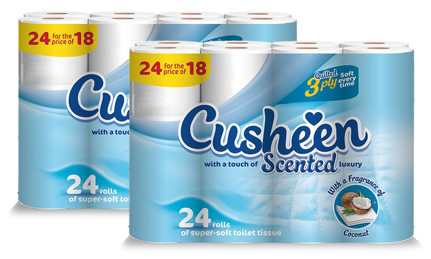 Image 3: 24 Rolls Cusheen Toilet Paper